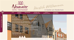Desktop Screenshot of hotel-neumaier.de